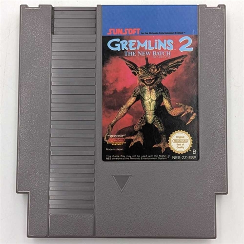 Gremlins 2 The New Batch - ESP - NES Game (B Grade) (Used)